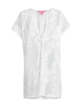 Lily Pulitzer Aideen Crochet Cover up